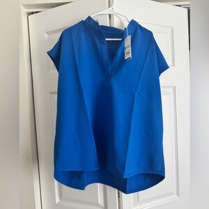 FIGS Rafaela scrub top - Royal Blue